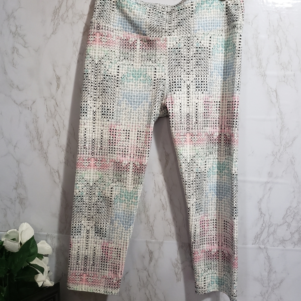 Fabletics Mid-Rise Coded Printed Leggings